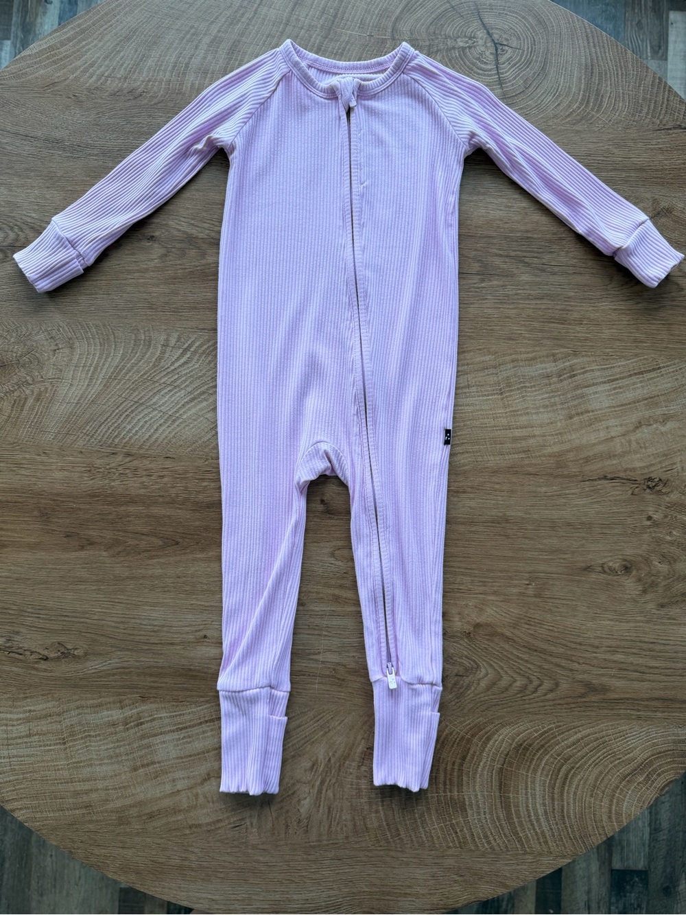 Blush Lotus Saltwater Princess Ribbed Zippy